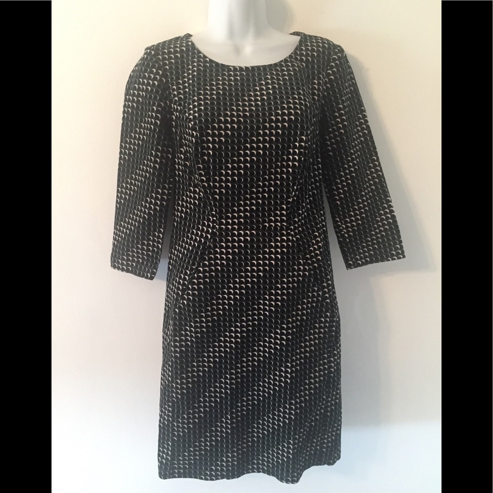 Boden Corduroy Green Black White Circles Sz 2